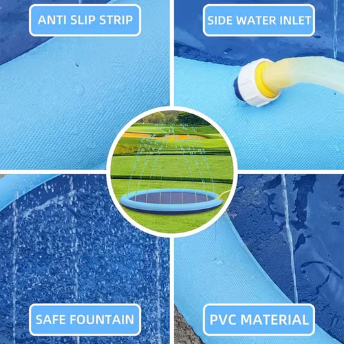 Dog Water Play Mat for Medium & Large Dogs